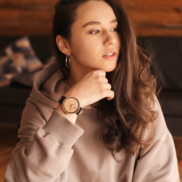 Casual Watch LUCH Franck Muller Dreva Wooden case